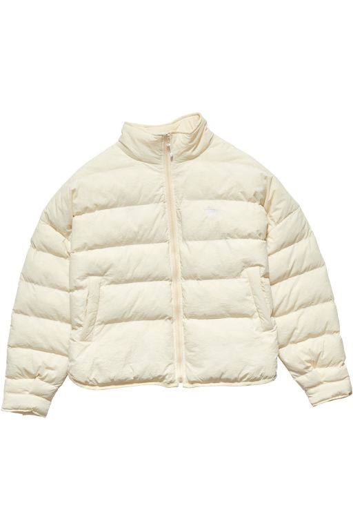 Stussy Womens Forest Lightweight Puffer Jackets White - SQTYF0725